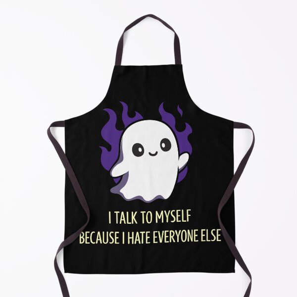 Item preview, Funny Cute Ghost Quote | Sarcastic Introvert Humor Halloween Design designed and sold by graphicnew.