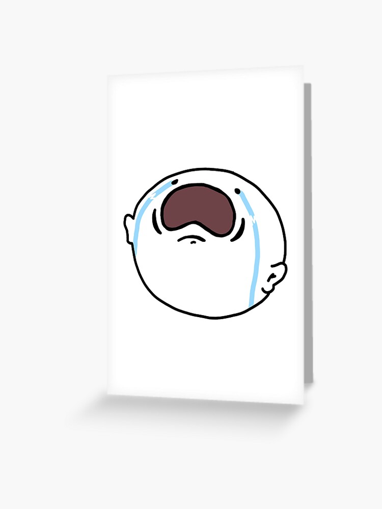 Sad Face Meme Greeting Cards for Sale