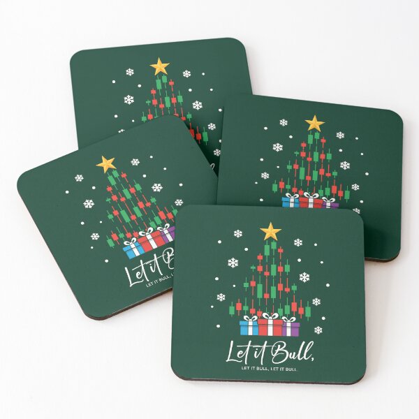Item preview, Let It Bull Crypto Trading Christmas Tree designed and sold by Infinitee8hirts.