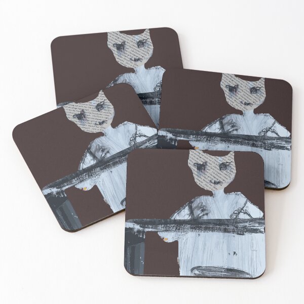 Item preview, Speaker Figure - Figurative Abstraction | Art Print, Puzzle & More | Annette Kunow designed and sold by KunowArtShop.