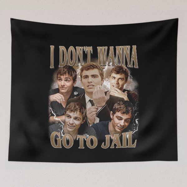 Item preview, Dave Franco Vintage I Don’t Wanna Go To Jail Funny Meme  designed and sold by Angryblu3.