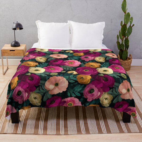 Item preview, Trendy Fresh Ranunculus Pattern For Ranunculus Lovers designed and sold by RoyalStarsPatts.