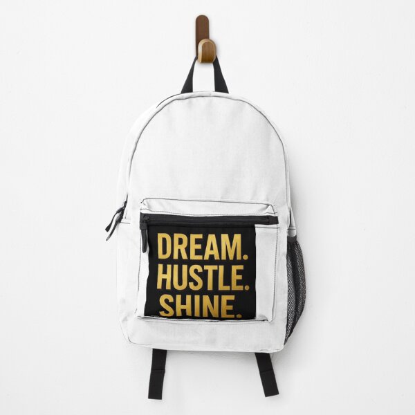 Item preview, Dream. Hustle. Shine. | Luxury Gold Motivation Quote Design designed and sold by Lagwsal22.