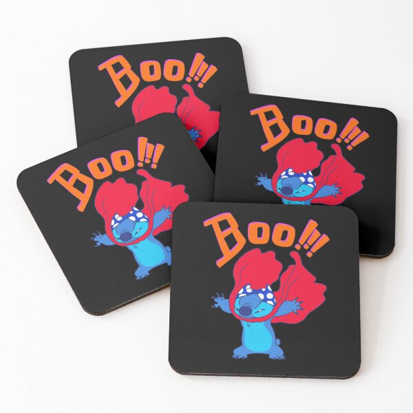 Aperçu de l'œuvre Bouh ! Stitch créée et vendue par IHateDumplings.