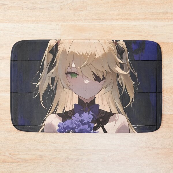Item preview, Fischl Genshin Impact mysterious anime girl dark fantasy flowers designed and sold by HumbertoValveno.