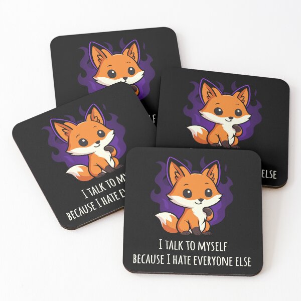 Item preview, Cute Fox Funny Quote | Sarcastic Introvert Humor Animal Design designed and sold by graphicnew.