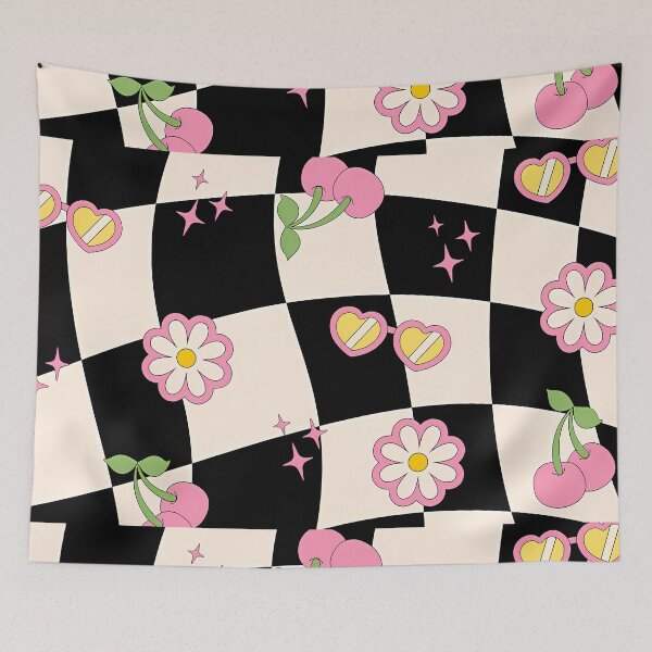 Item preview, Kawaii Cherry Checkerboard designed and sold by Colorville.