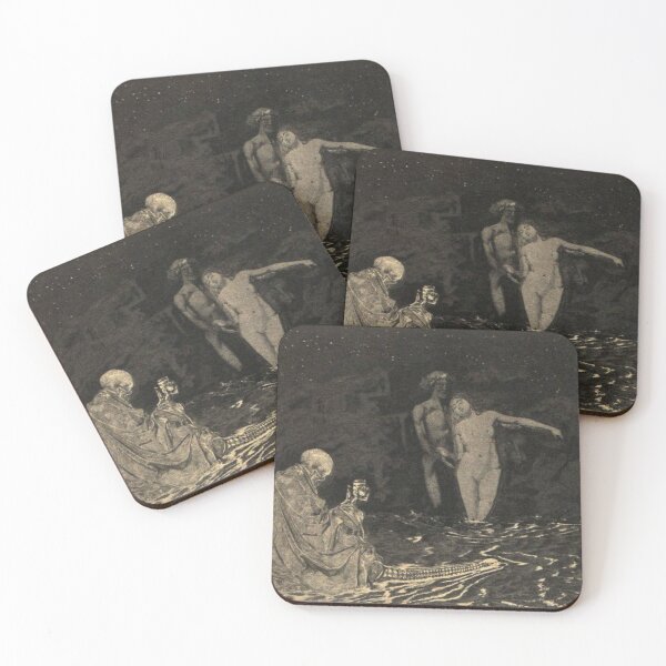 Item preview, The Lost Paradise Girl and Death - August Brömse  designed and sold by Vintage Designs +.