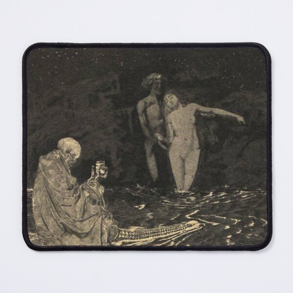 Item preview, The Lost Paradise Girl and Death - August Brömse designed and sold by Vintage Designs +.