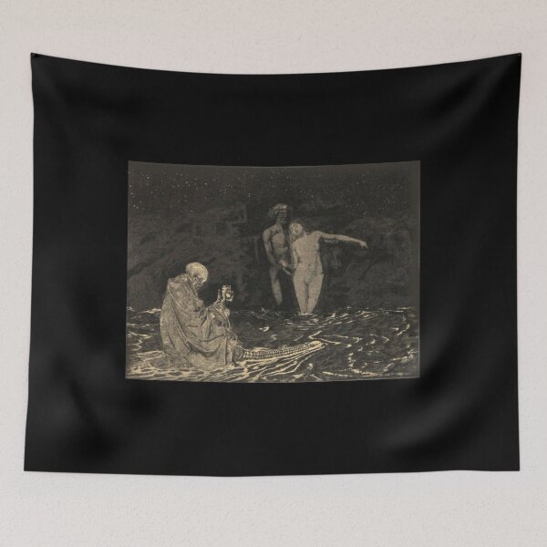 Item preview, The Lost Paradise Girl and Death - August Brömse  designed and sold by Vintage Designs +.