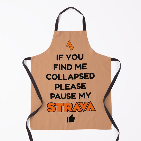 Item preview, If You Find Me Collapsed Please Pause My Strava Funny Cycling and Running Quote Design - Strava Inspired Fitness Motivation for Cyclists, Runners, Triathletes designed and sold by BMLprint ⭐⭐⭐⭐⭐.