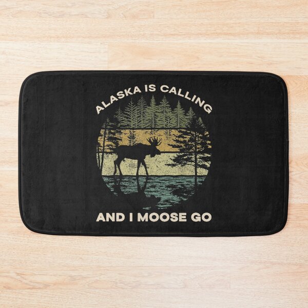 Item preview, Alaska Moose Pun T-Shirt Vintage Nature Tee designed and sold by LashondaGreen89.