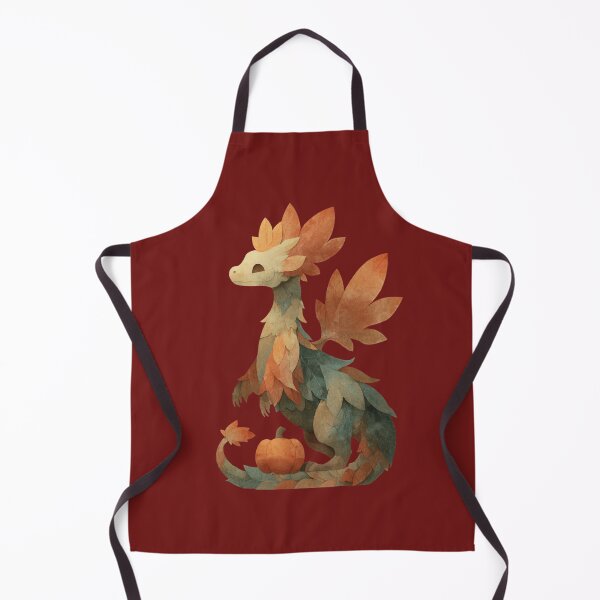 Item preview, Autumn Dragon Made of Leaves – Fantasy & Nature Design for Thanksgiving designed and sold by Meiersbeste.