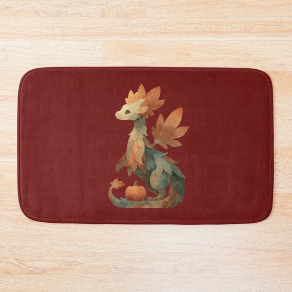 Item preview, Autumn Dragon Made of Leaves – Fantasy & Nature Design for Thanksgiving designed and sold by Meiersbeste.