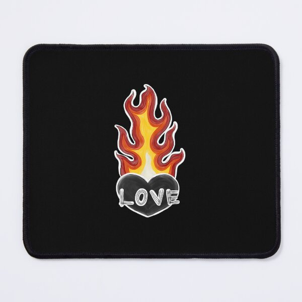 Item preview, Burning Love Heart  designed and sold by MattherOber.