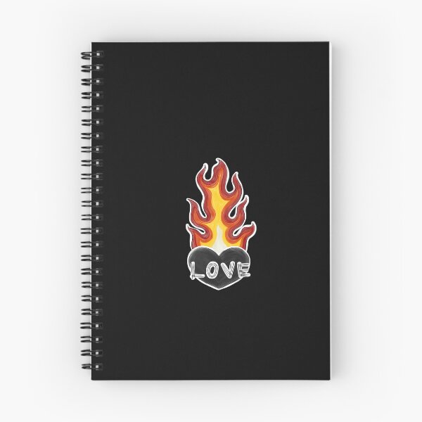 Item preview, Burning Love Heart  designed and sold by MattherOber.