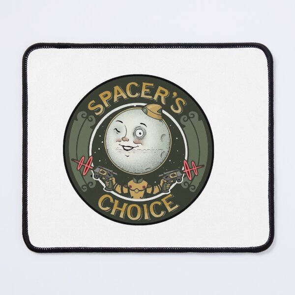 Item preview, Spacer's choice retro sci -fi logo designed and sold by TeeMoods.