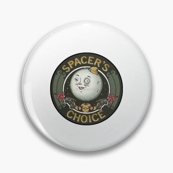 Item preview, Spacer's choice retro sci -fi logo designed and sold by TeeMoods.