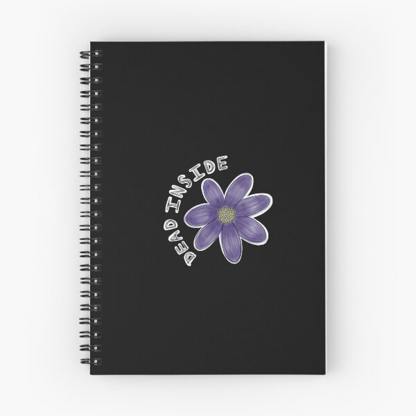 Item preview, Dead Inside Purple Flower  designed and sold by MattherOber.