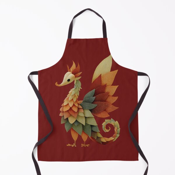 Item preview, Leaf Dragon – Autumn Fantasy Design with warm colors designed and sold by Meiersbeste.
