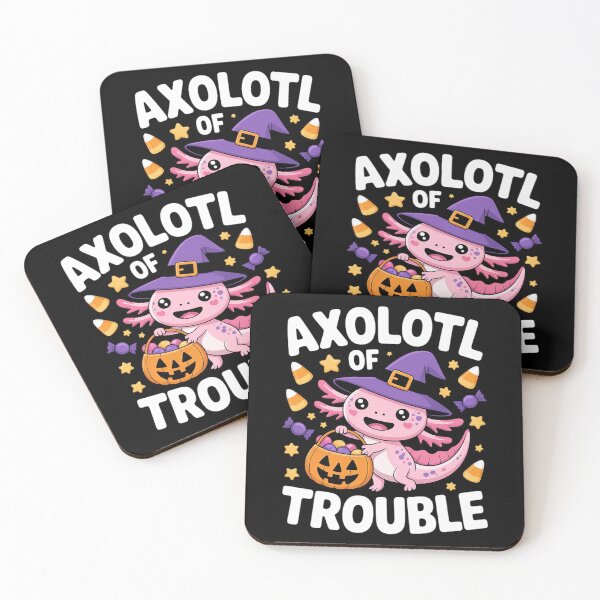 Item preview, Axolotl of Trouble Halloween Witch Matching Costume Animal designed and sold by PeteHomenick.