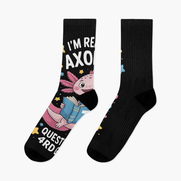 Item preview, Axolotl Questions in 4th Grade – Cute Back to School designed and sold by PeteHomenick.