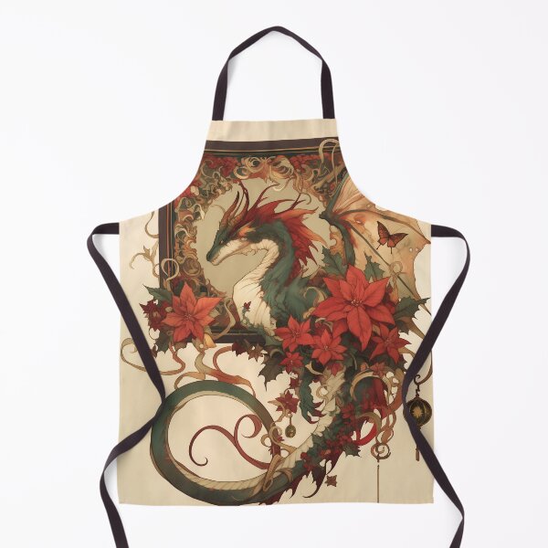 Item preview, Christmas dragon designed and sold by Lenycherry_art.
