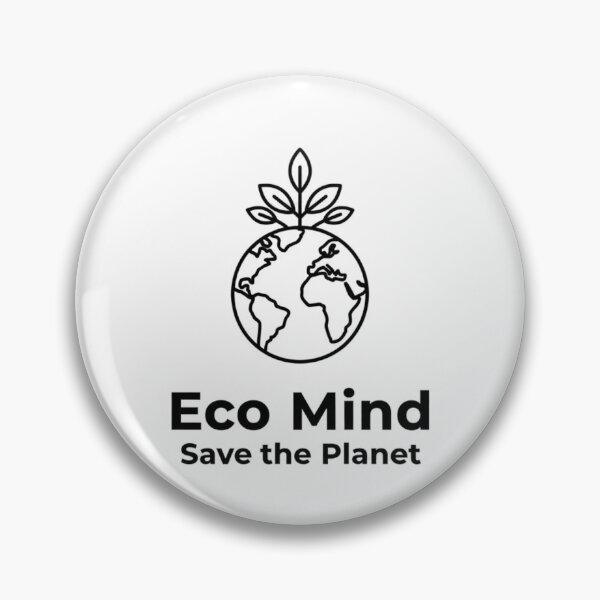 Item preview, Eco Mind – Save the Planet Minimalist Design designed and sold by Amr Darwish Graphic designer.