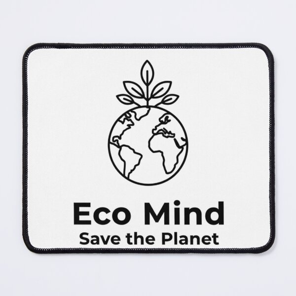 Item preview, Eco Mind – Save the Planet Minimalist Design designed and sold by Amr Darwish Graphic designer.
