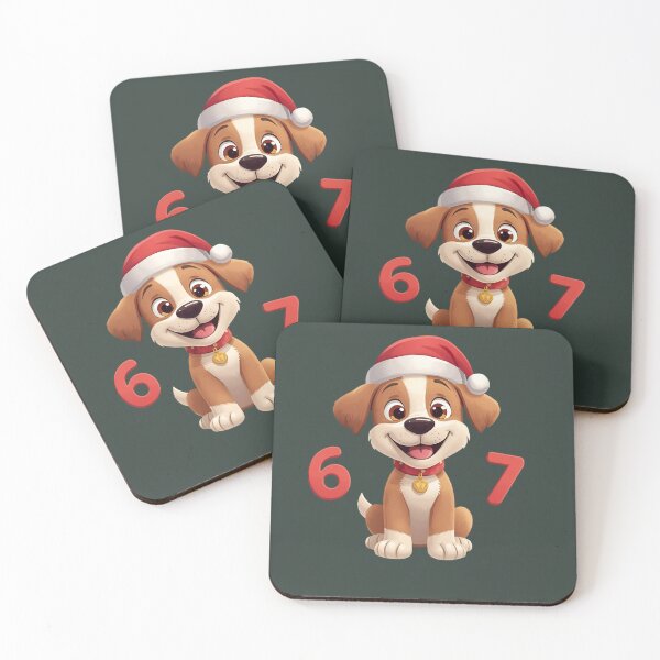 Item preview, 6 7 christmas dog designed and sold by sydney-syder.