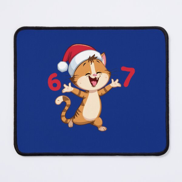 Item preview, 6 7 christmas cat designed and sold by sydney-syder.