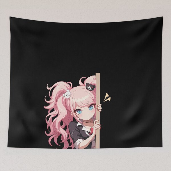Item preview, Junko Enoshima Danganronpa Chibi Kawaii Anime Girl designed and sold by HumbertoValveno.