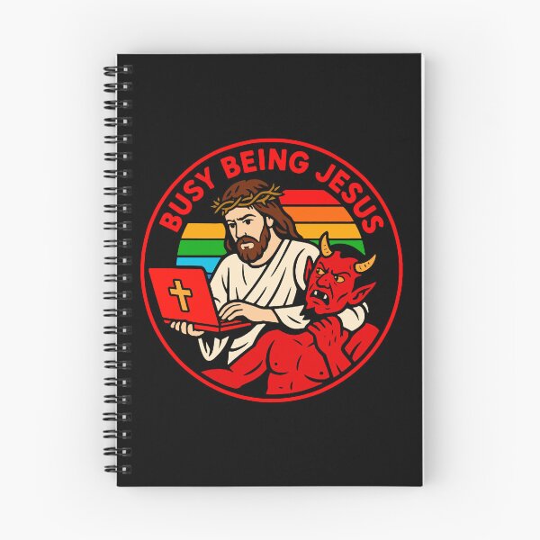 Item preview, Busy Being Jesus designed and sold by plushism.