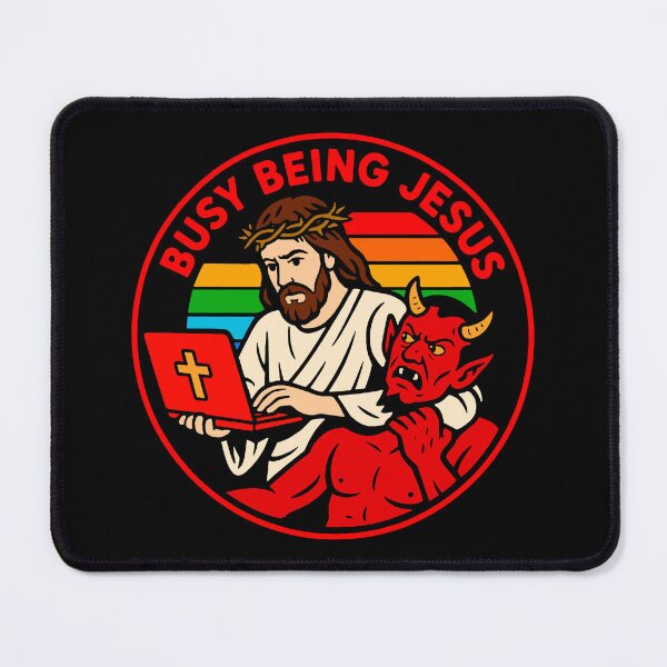 Item preview, Busy Being Jesus designed and sold by plushism.