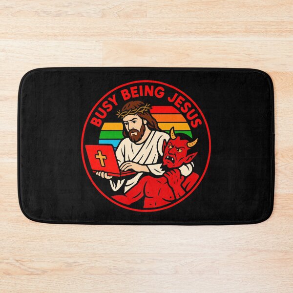 Item preview, Busy Being Jesus designed and sold by plushism.