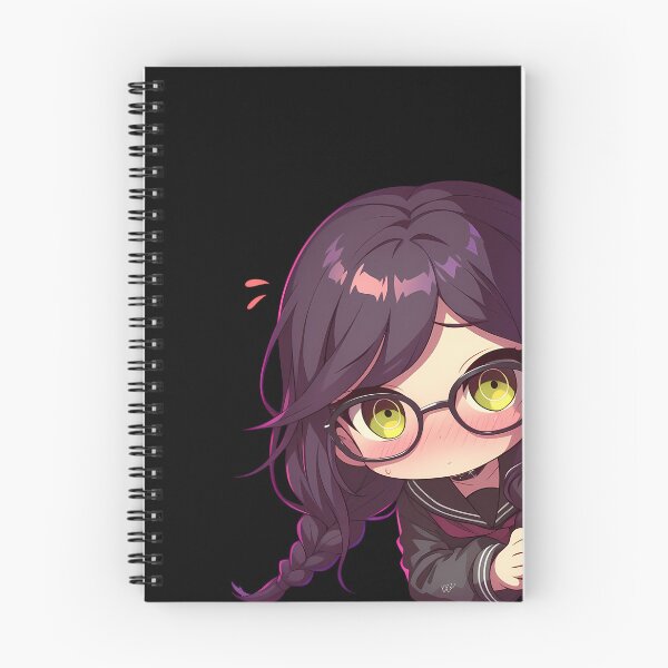 Item preview, Toko Fukawa Danganronpa Chibi Kawaii Anime Girl designed and sold by HumbertoValveno.