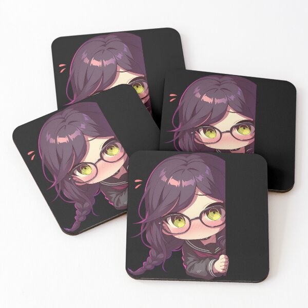Item preview, Toko Fukawa Danganronpa Chibi Kawaii Anime Girl designed and sold by HumbertoValveno.