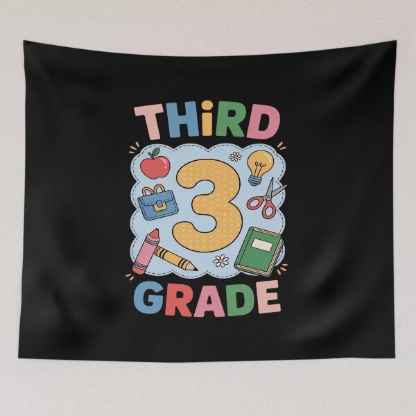 Item preview, Back to School 3rd Grade First Day of Third Grade designed and sold by PeteHomenick.