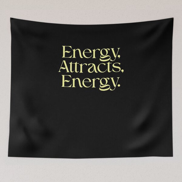 Item preview, Energy Attracts Energy designed and sold by EcoArtTees.