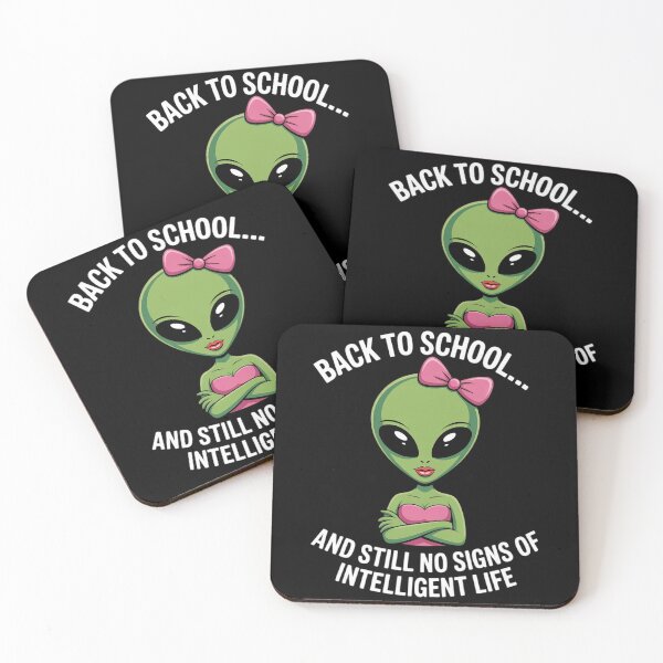 Item preview, Back to School and Still No Signs of Intelligent Life Alien designed and sold by PeteHomenick.