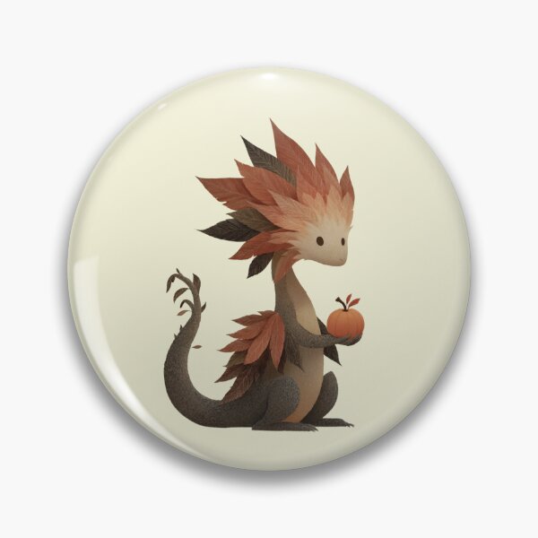 Item preview, Little autumn dragon with pumpkin – Magical fantasy design designed and sold by Meiersbeste.