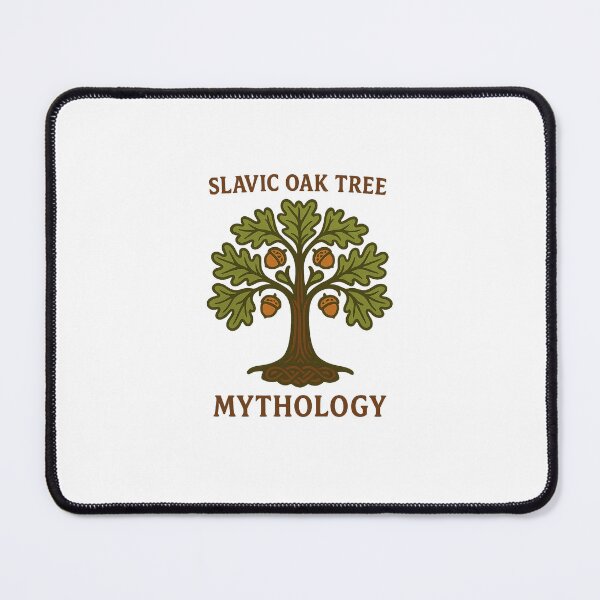 Item preview, Slavic Oak Tree Mythology - Minimalist Folk Art Graphic designed and sold by SlavicFolk.