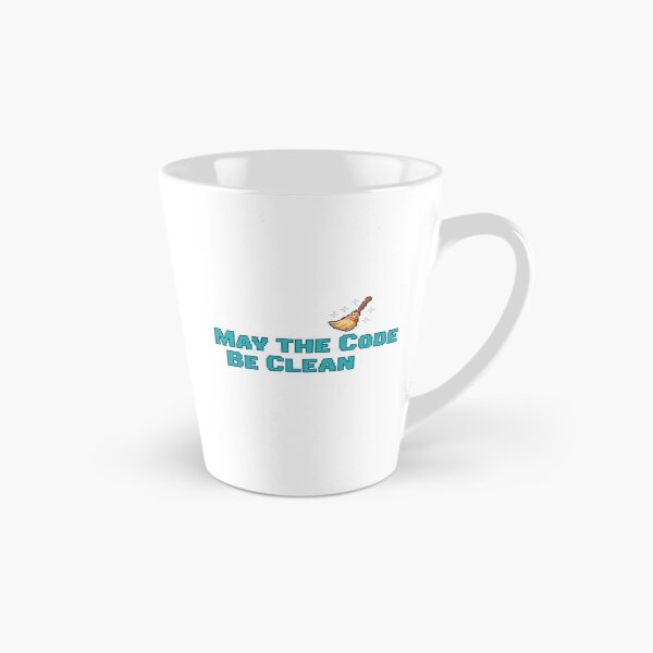 Item preview, May the Code Be Clean Minimal Art designed and sold by WiserShop.