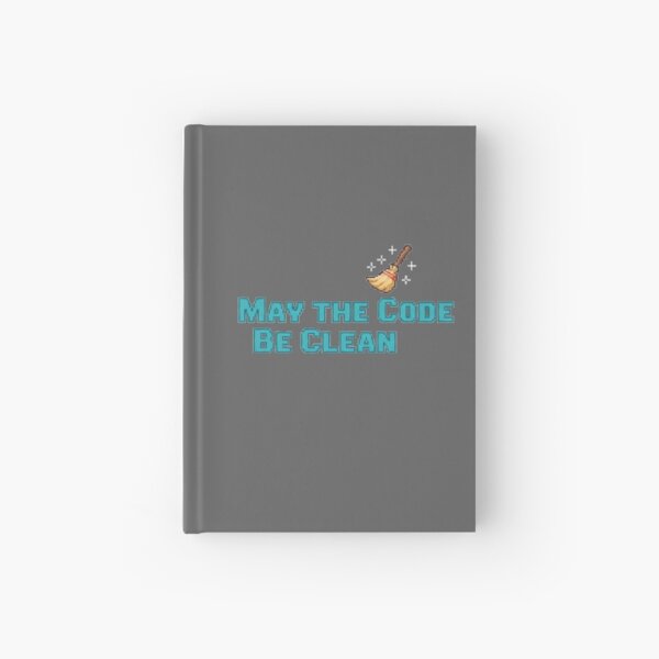 Item preview, May the Code Be Clean Minimal Art designed and sold by WiserShop.