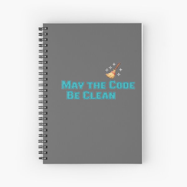 Item preview, May the Code Be Clean Minimal Art designed and sold by WiserShop.