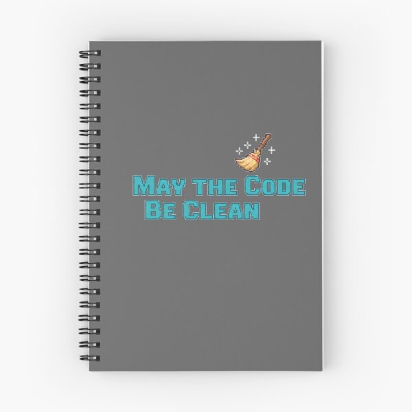 Item preview, May the Code Be Clean Minimal Art designed and sold by WiserShop.