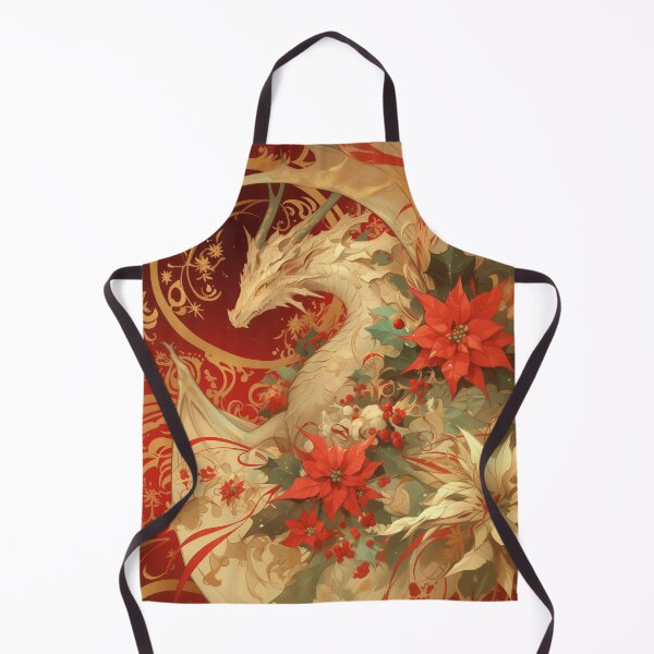 Item preview, Christmas dragon designed and sold by Lenycherry_art.