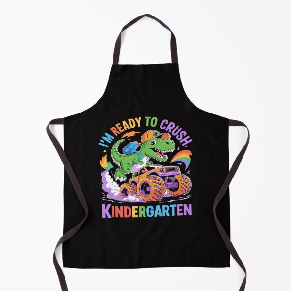 Item preview, Back To School Boy Dinosaur I'm Ready To Crush Kindergarten designed and sold by PeteHomenick.