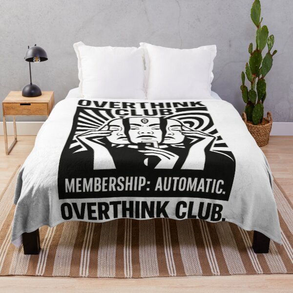Item preview, Overthink Club designed and sold by bisha.