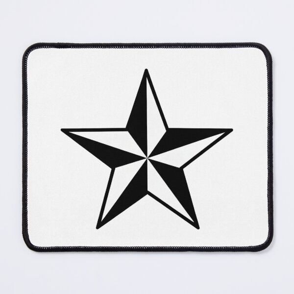 Item preview, Nautical Star Traditional Lesbian Symbol designed and sold by Sapphic-Charm.